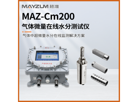 秒准MAZ-Cm200气体微量在线水分测试仪 超微量水分监测解决方案